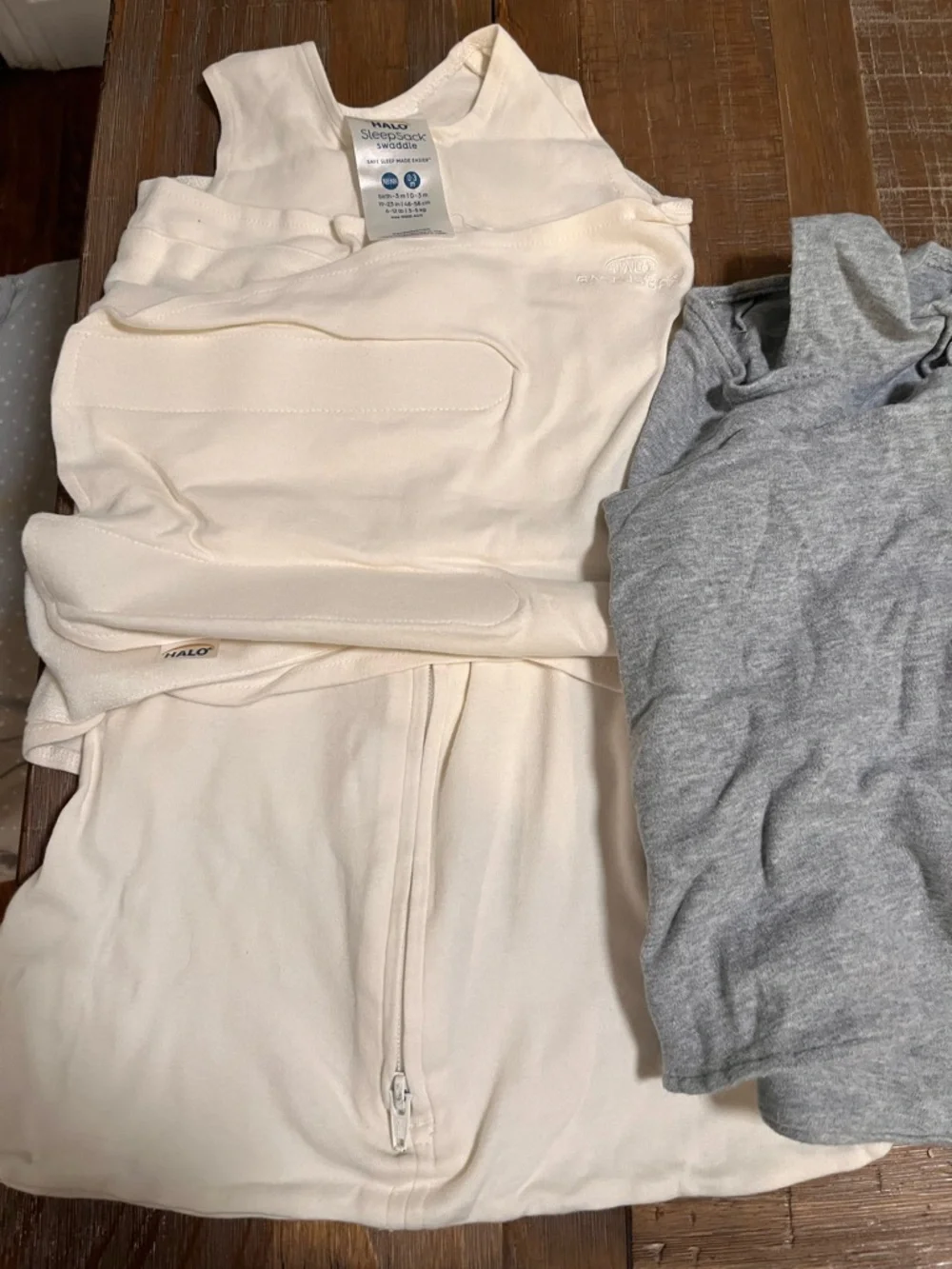 SwaddleMe 3-Pack + 2 Halo swaddles